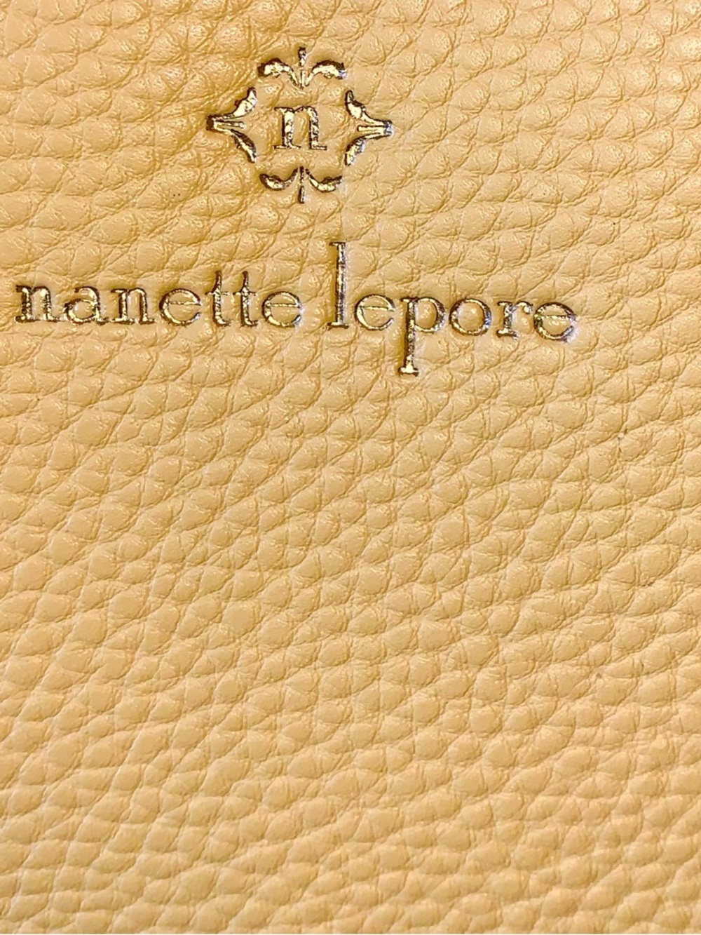 Nanette Lepore Lemon yellow purse handbag 12” X 8” - Picture 10 of 11